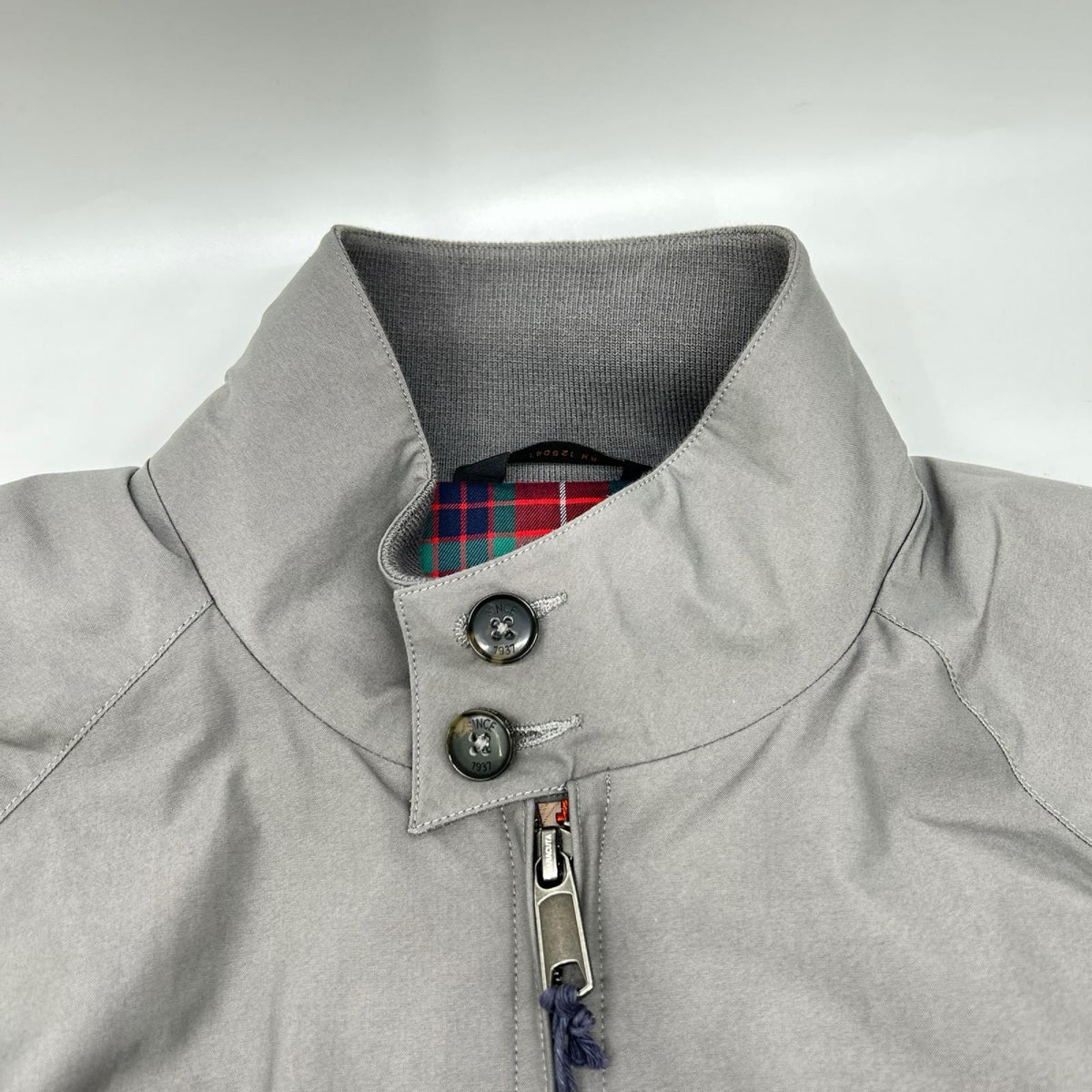 BARACUTA BRCPS0001 G9 Harrington Jacket Gray Size 38