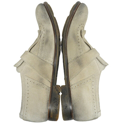 Church's Shanghai Suede Monk Strap Shoes Size UK 8