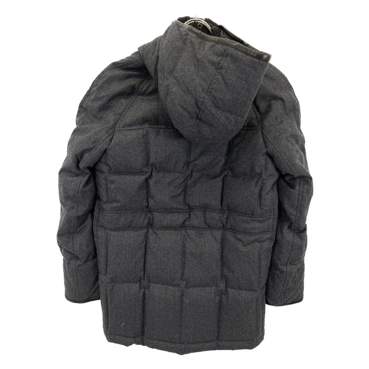 E.MARINELLA x Sealup Charcoal Wool Down Jacket Size 48