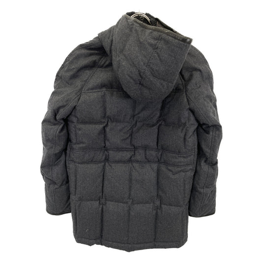 E.MARINELLA x Sealup Charcoal Wool Down Jacket Size 48