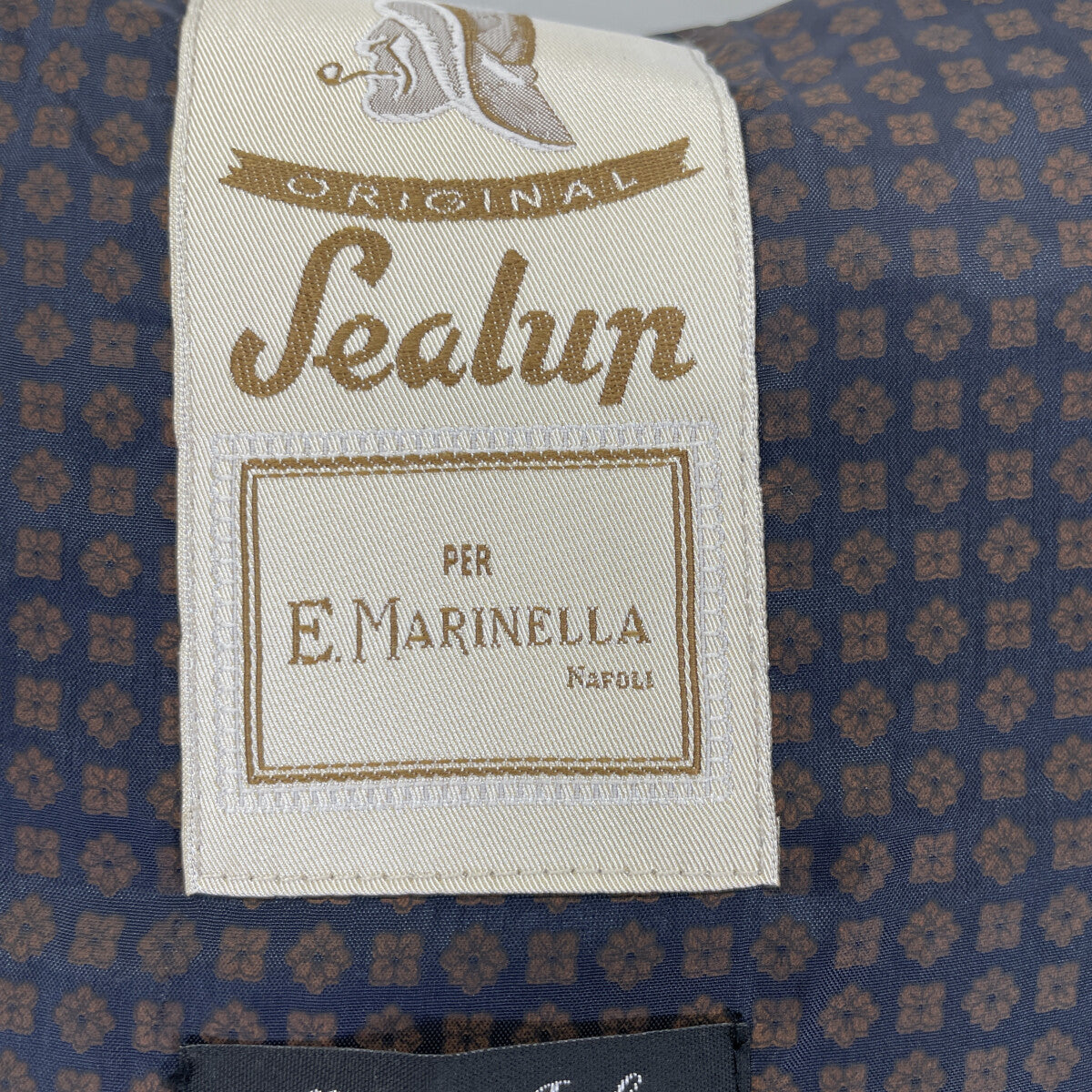 E.MARINELLA x Sealup Charcoal Wool Down Jacket Size 48