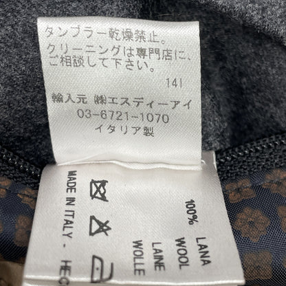 E.MARINELLA x Sealup Charcoal Wool Down Jacket Size 48