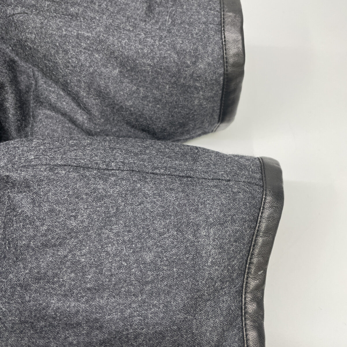 E.MARINELLA x Sealup Charcoal Wool Down Jacket Size 48