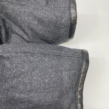 E.MARINELLA x Sealup Charcoal Wool Down Jacket Size 48