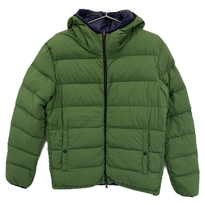 HERNO Green PI0601U Reversible Nylon Down Jacket Size 48