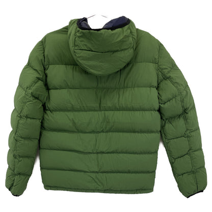 HERNO Green PI0601U Reversible Nylon Down Jacket Size 48