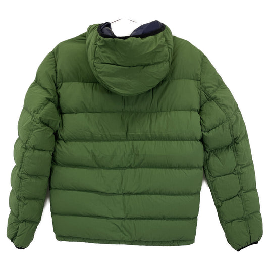 HERNO Green PI0601U Reversible Nylon Down Jacket Size 48