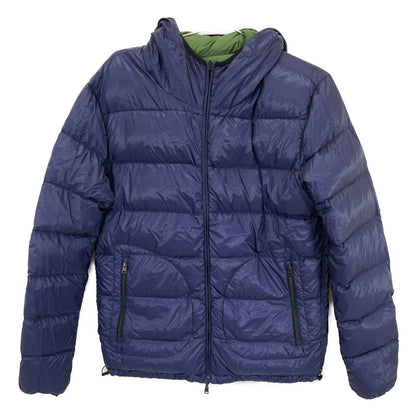 HERNO Green PI0601U Reversible Nylon Down Jacket Size 48