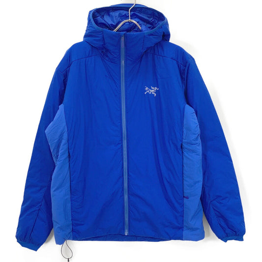 ARC'TERYX Blue ATOM SV HOODY Nylon Jacket Size L