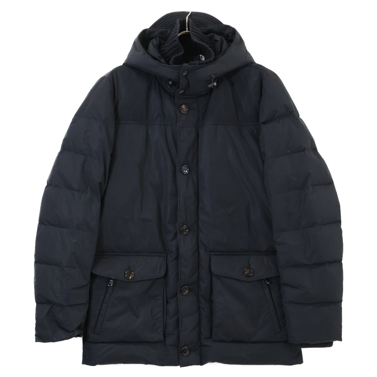 MONCLER Ludovic Down Nylon Jacket Black Size 2