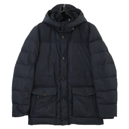 MONCLER Ludovic Down Nylon Jacket Black Size 2