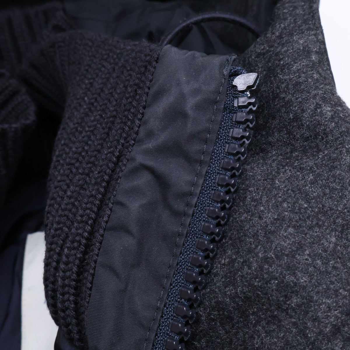 MONCLER Ludovic Down Nylon Jacket Black Size 2