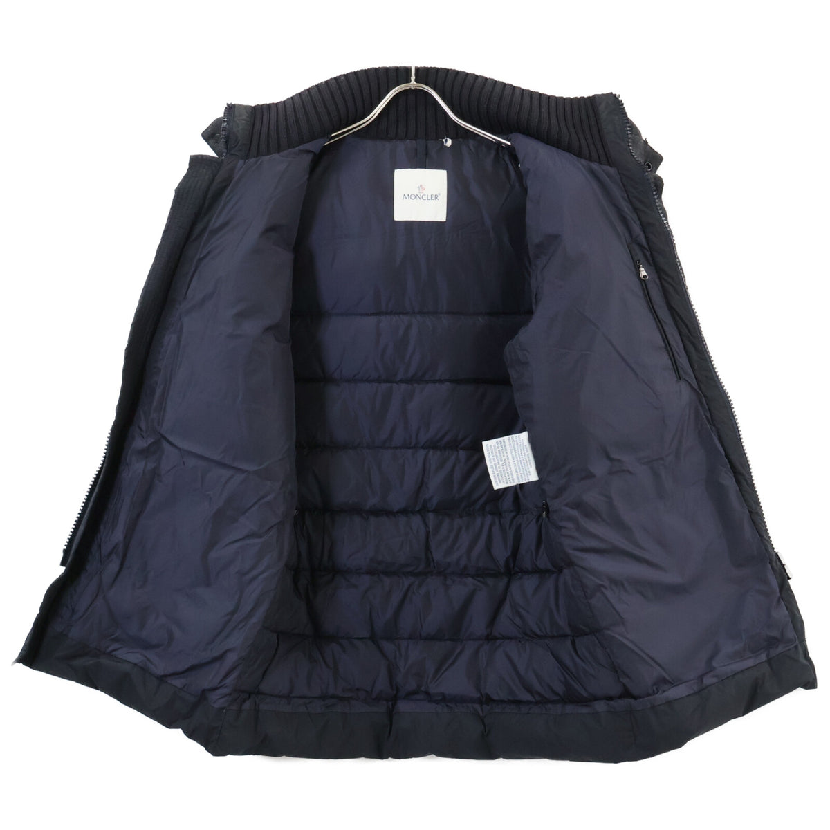 MONCLER Ludovic Down Nylon Jacket Black Size 2