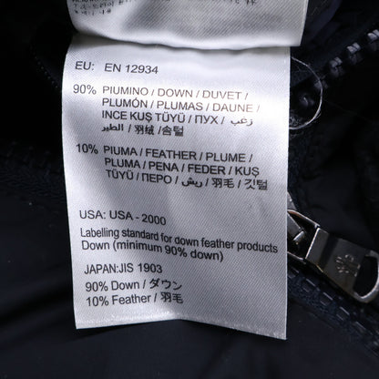MONCLER Ludovic Down Nylon Jacket Black Size 2