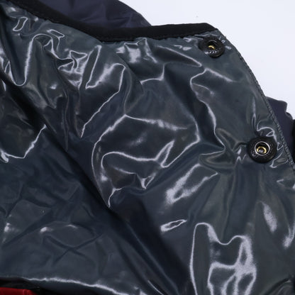 MONCLER GRENOBLE EGGSTOCK Nylon Down Jacket Navy Size 2
