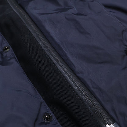 MONCLER GRENOBLE EGGSTOCK Nylon Down Jacket Navy Size 2