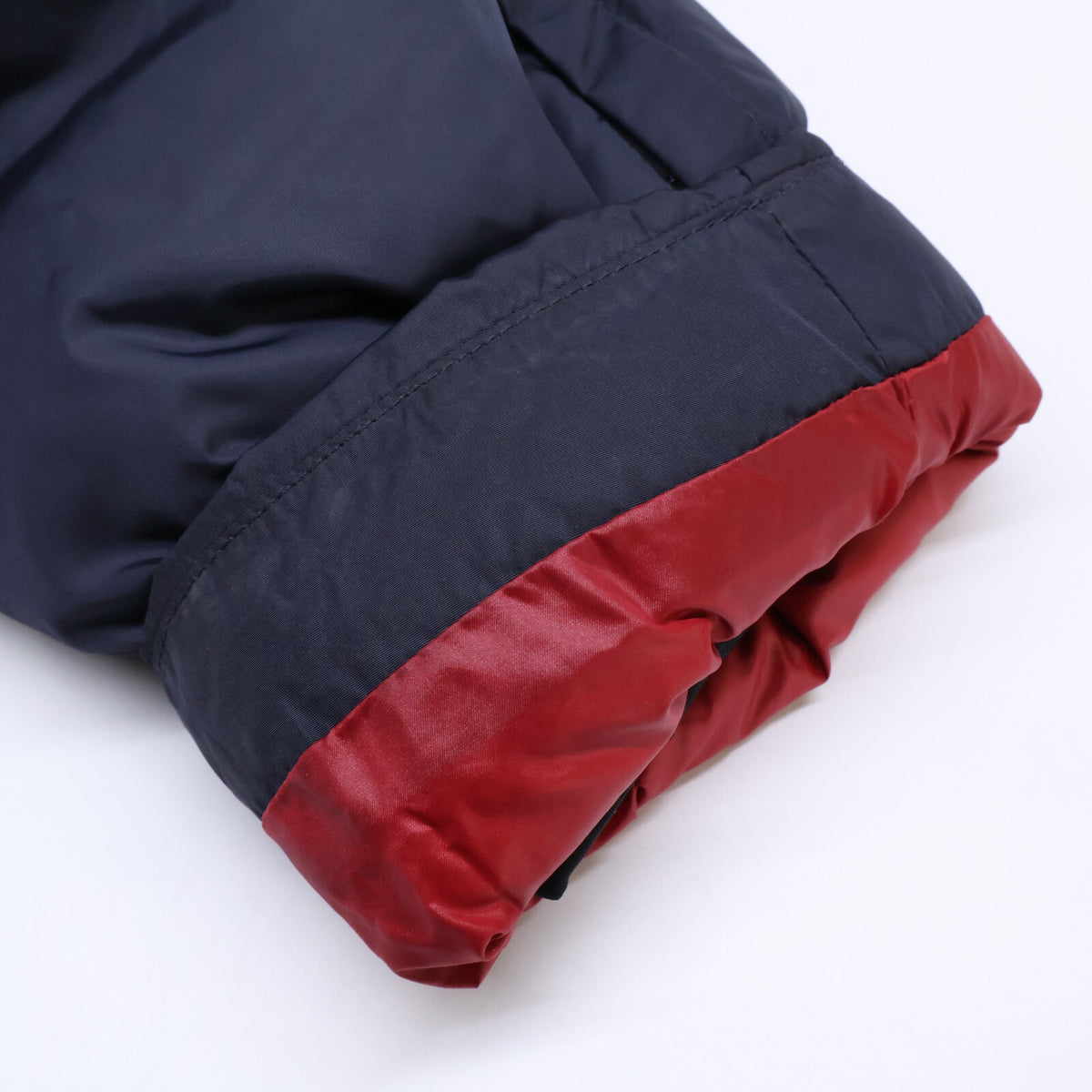 MONCLER GRENOBLE EGGSTOCK Nylon Down Jacket Navy Size 2