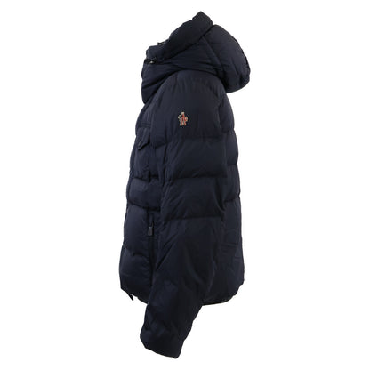 MONCLER GRENOBLE EGGSTOCK Nylon Down Jacket Navy Size 2