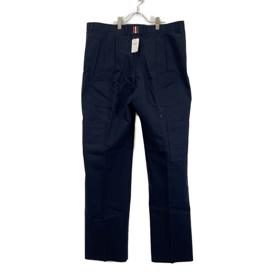 THOM BROWNE Navy Unconstructed Patch Pocket Trousers Size 5