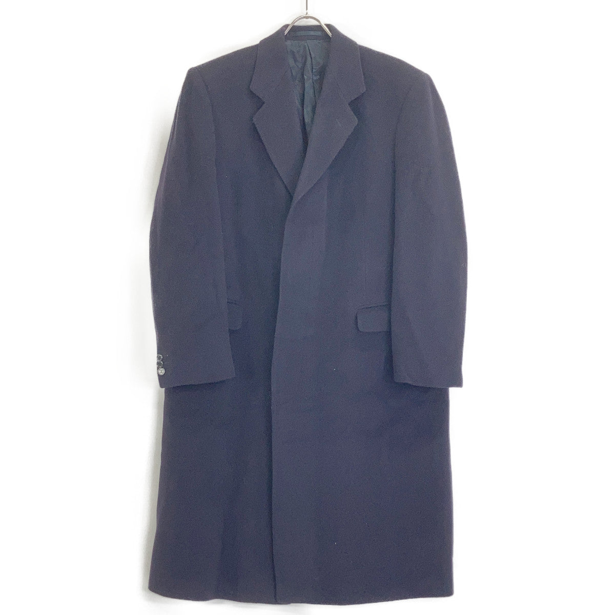 HARRODS Black Berwin Cashmere Long Coat