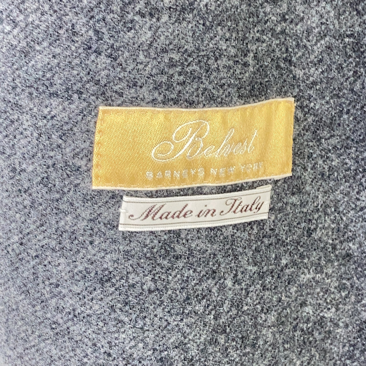 Belvest Beige Wool Chester Coat Size 46