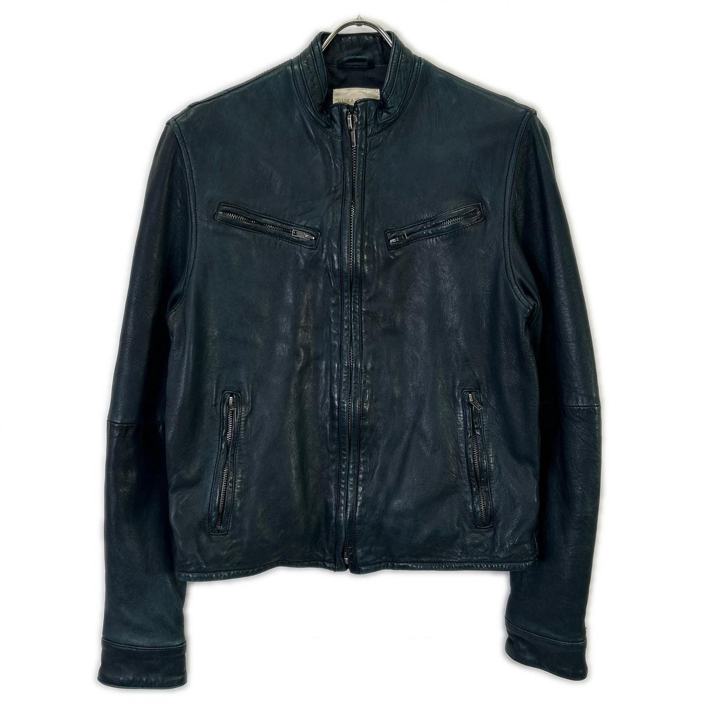 LEVI'S MADE&CRAFTED Indigo Lamb Leather Jacket Size 1