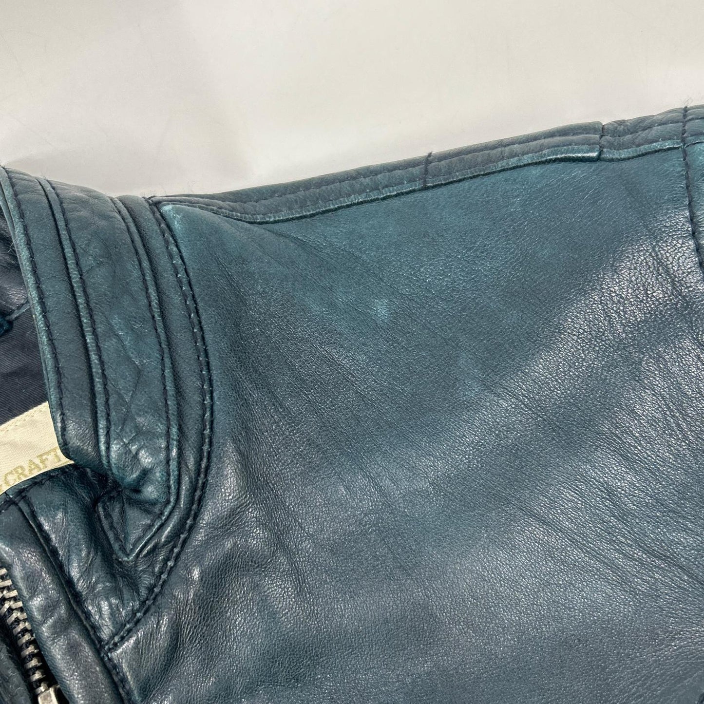 LEVI'S MADE&CRAFTED Indigo Lamb Leather Jacket Size 1
