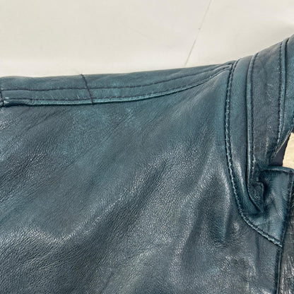 LEVI'S MADE&CRAFTED Indigo Lamb Leather Jacket Size 1