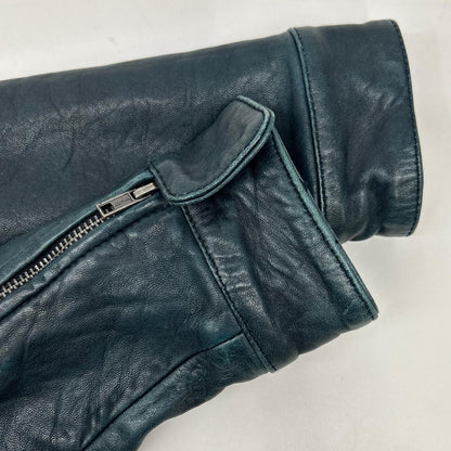 LEVI'S MADE&CRAFTED Indigo Lamb Leather Jacket Size 1
