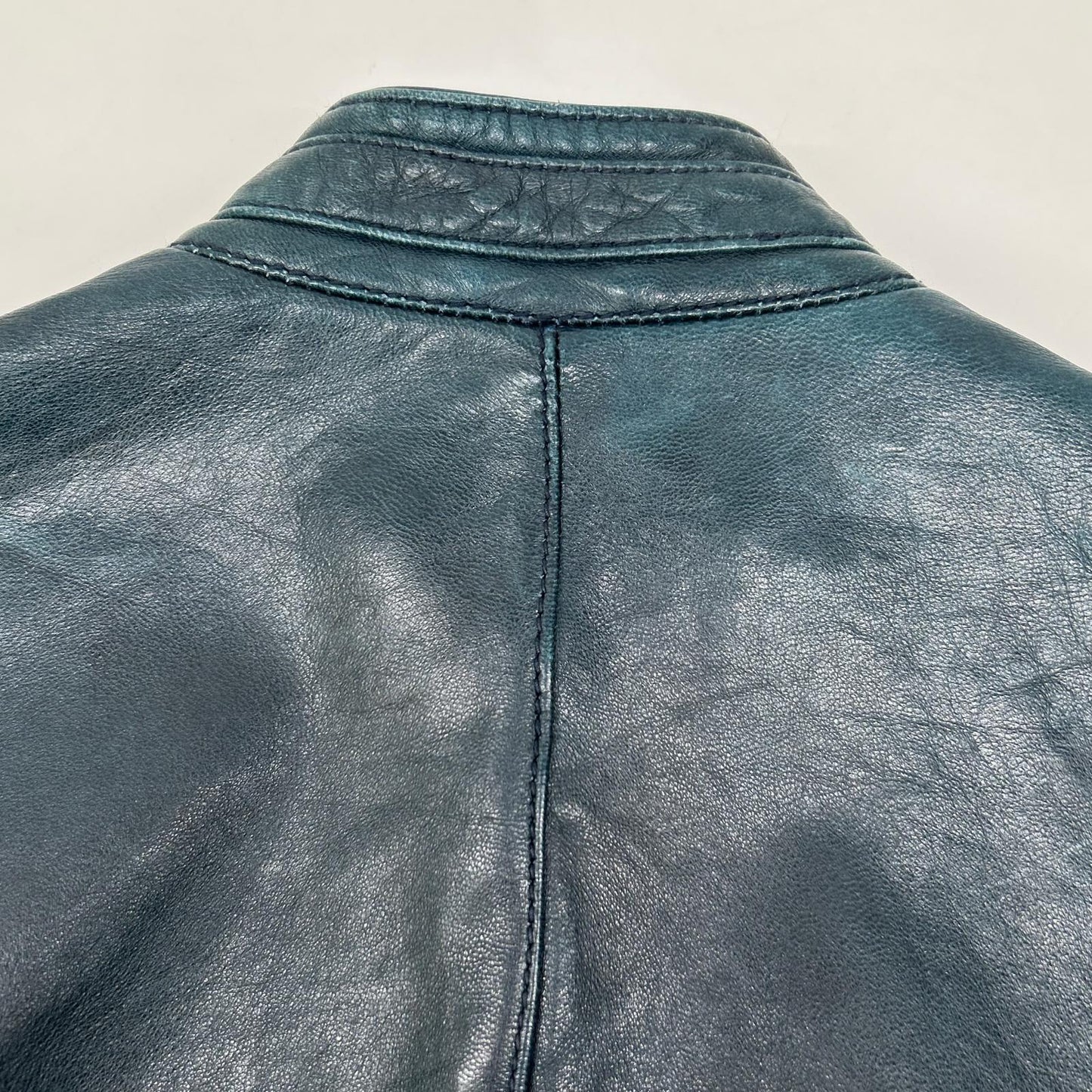 LEVI'S MADE&CRAFTED Indigo Lamb Leather Jacket Size 1