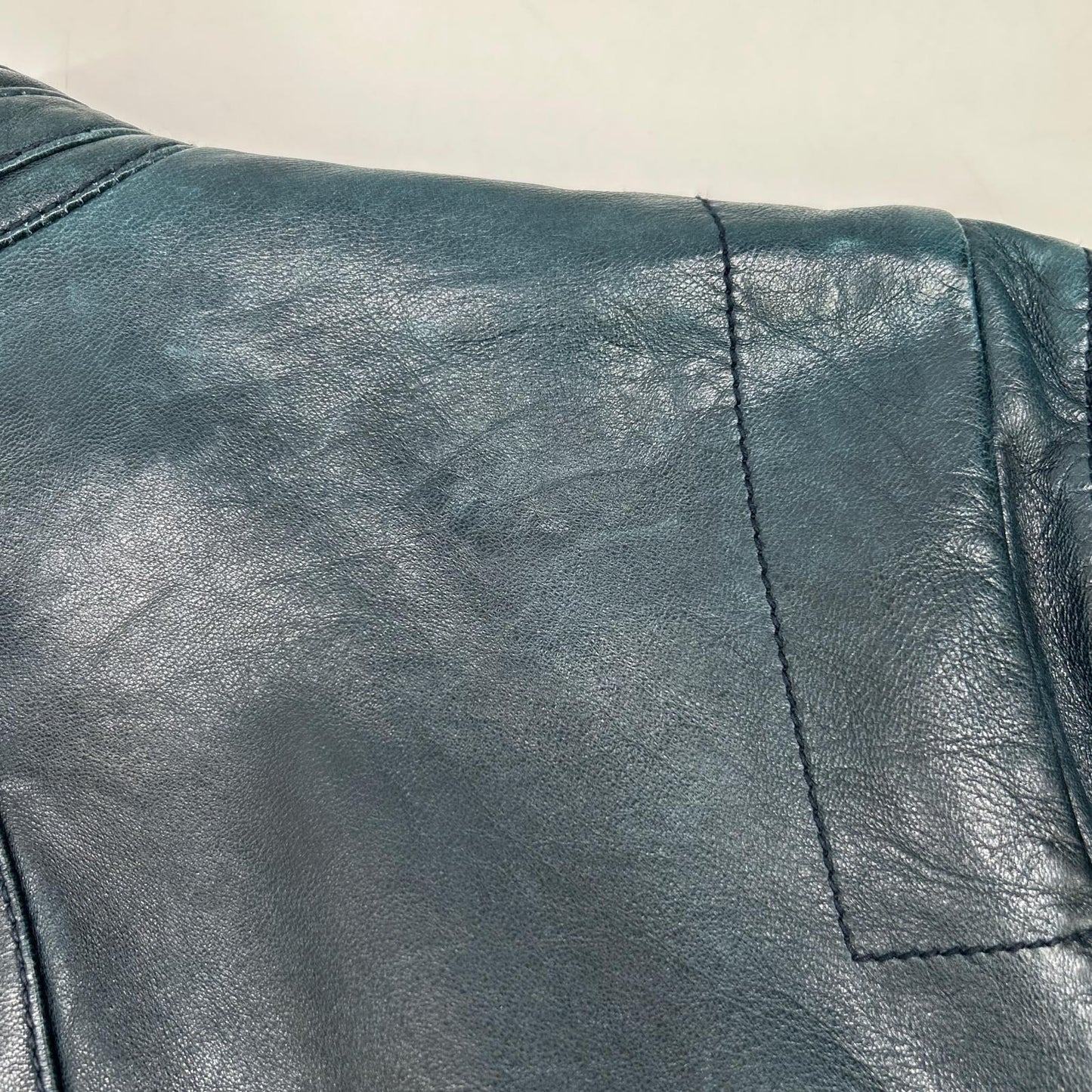 LEVI'S MADE&CRAFTED Indigo Lamb Leather Jacket Size 1