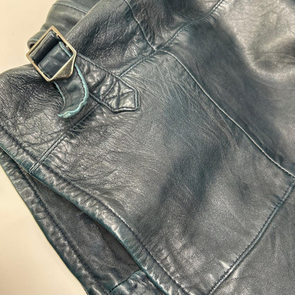LEVI'S MADE&CRAFTED Indigo Lamb Leather Jacket Size 1