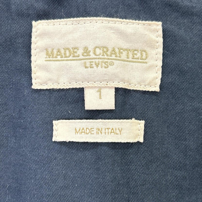 LEVI'S MADE&CRAFTED Indigo Lamb Leather Jacket Size 1