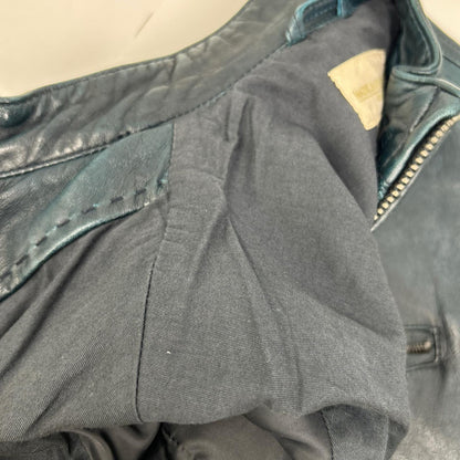 LEVI'S MADE&CRAFTED Indigo Lamb Leather Jacket Size 1