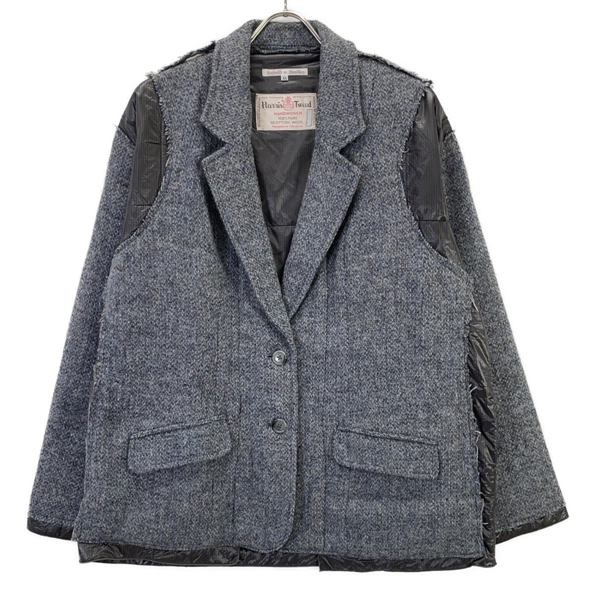 rebuild by needles Harris Tweed Covered Jacket Size XS