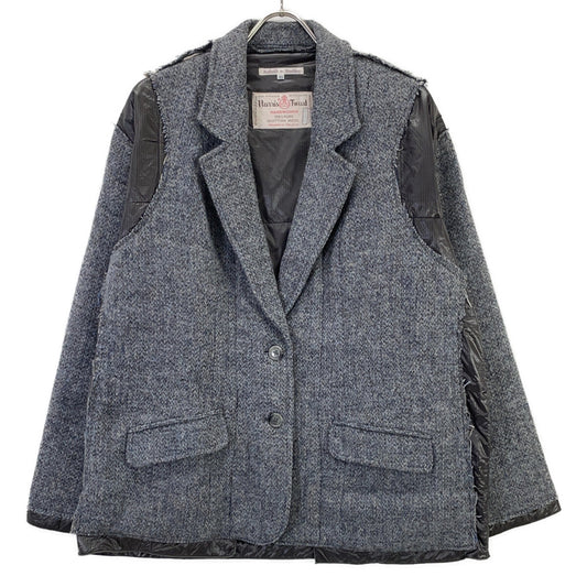rebuild by needles Harris Tweed Covered Jacket Size XS