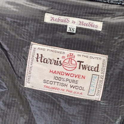 rebuild by needles Harris Tweed Covered Jacket Size XS