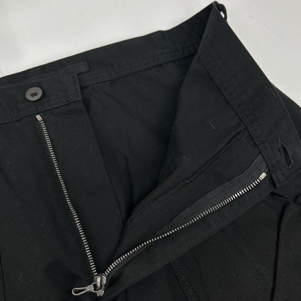 JULIUS Black Cotton Big Pocket Pants Size 2
