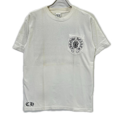 Chrome Hearts American Flag Crewneck Pocket T-Shirt Size M