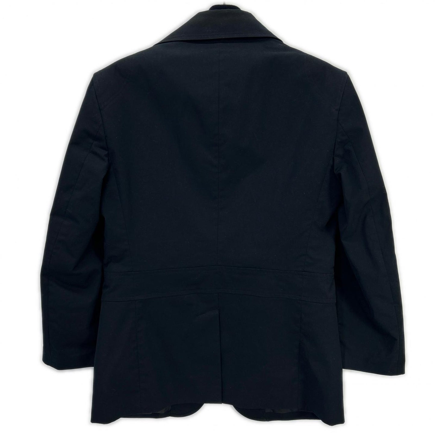 Salvatore Ferragamo Quilted Gilet Jacket Coat Black Size 46