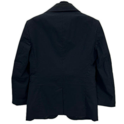 Salvatore Ferragamo Quilted Gilet Jacket Coat Black Size 46