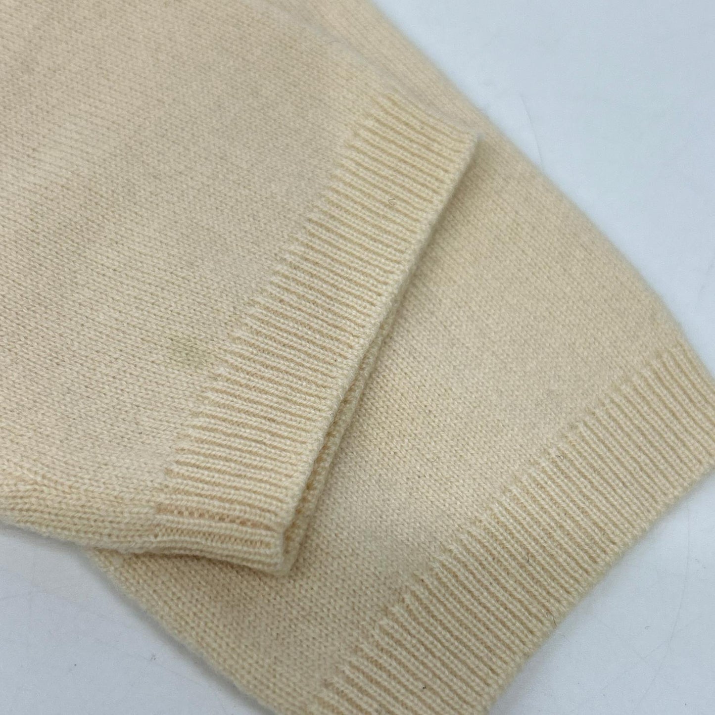 Cruciani Beige Cashmere High-Neck Knit Sweater Size 42