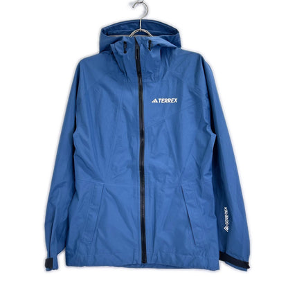 adidas Terrex GORE-TEX Paclite Rain Jacket Blue Size S