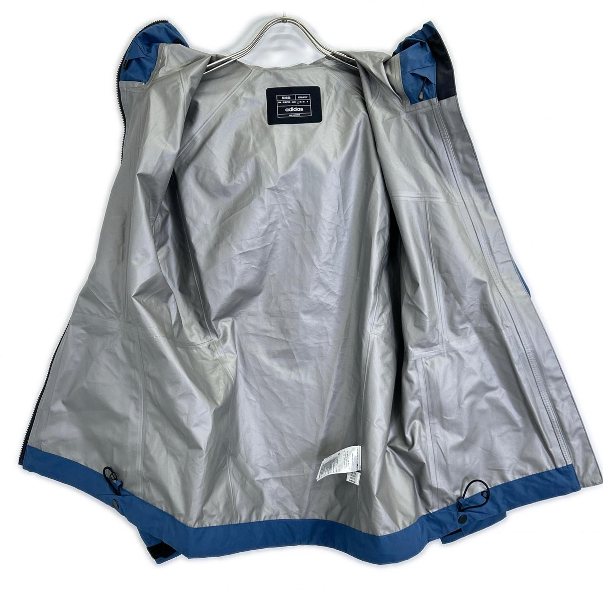 adidas Terrex GORE-TEX Paclite Rain Jacket Blue Size S