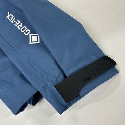 adidas Terrex GORE-TEX Paclite Rain Jacket Blue Size S