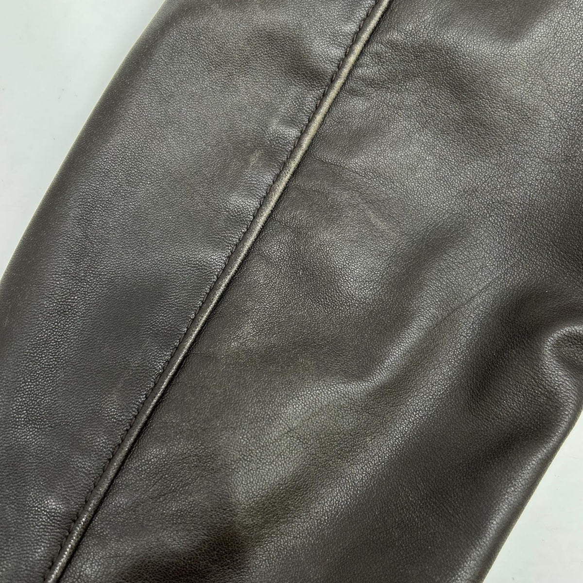 Quattrocchi x Beams Lamb Leather Riders Jacket Size 46