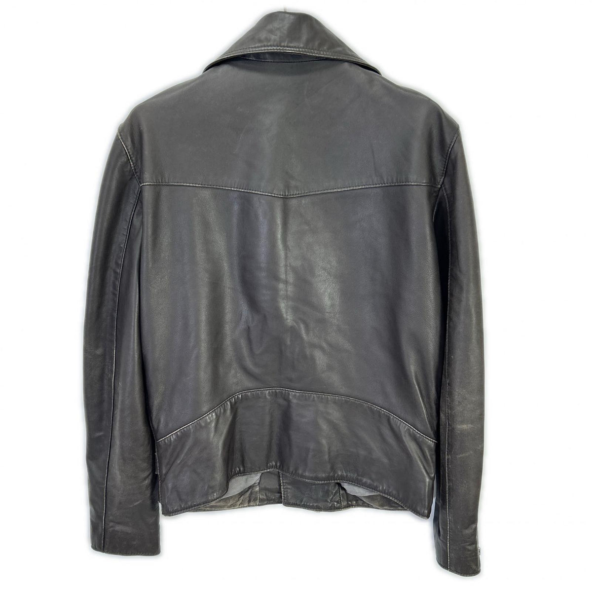 Quattrocchi x Beams Lamb Leather Riders Jacket Size 46
