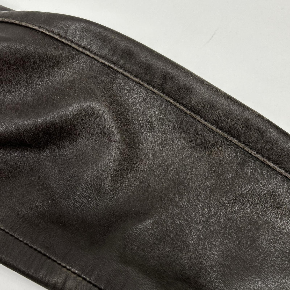 Quattrocchi x Beams Lamb Leather Riders Jacket Size 46