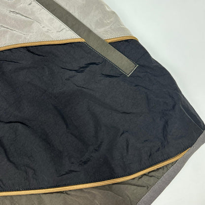 MARK&LONA Streamer Crinkle Nylon Hooded Jacket Brown Size 48