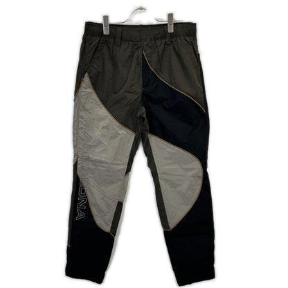 MARK&LONA Streamer Crinkle Nylon Jogger Brown Size 46